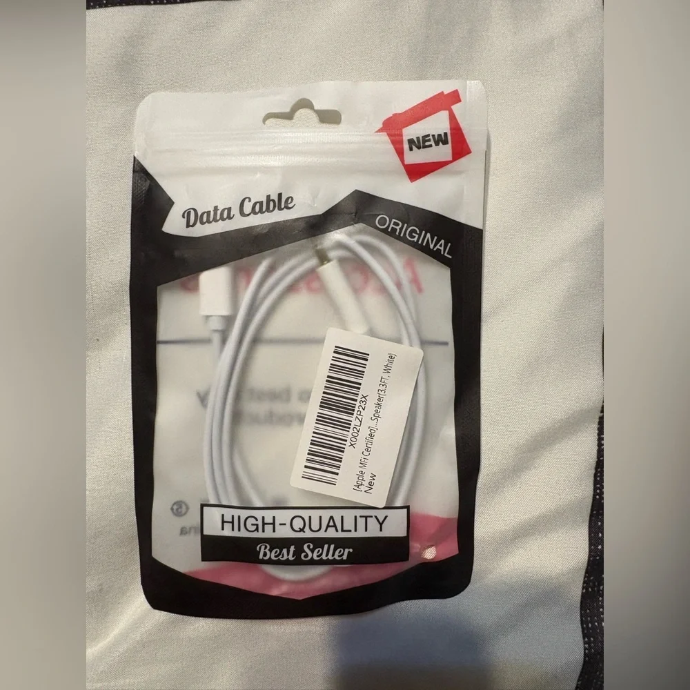 Apple MFi Certified Aux Cord for iPhone, Lightning AUX Audio Cable